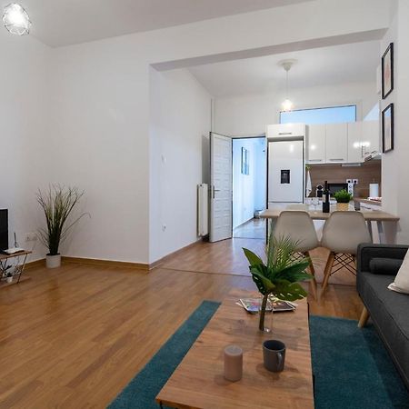 Modern 2Bd Apt In Athens , 3-Min Metro Eksteriør bilde