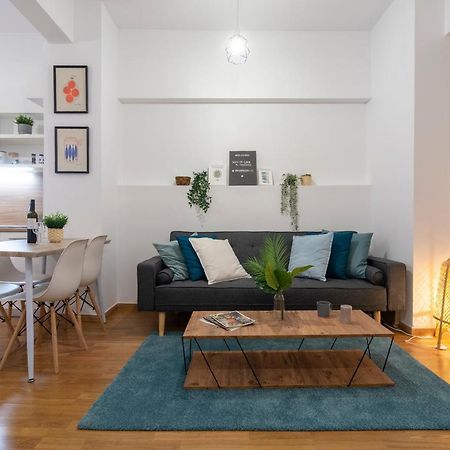Modern 2Bd Apt In Athens , 3-Min Metro Eksteriør bilde