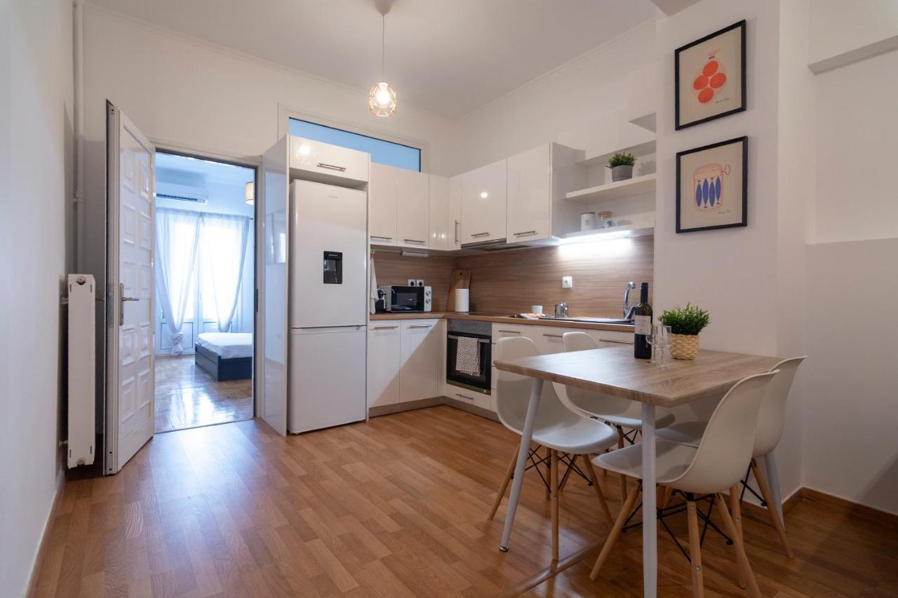 Modern 2Bd Apt In Athens , 3-Min Metro Eksteriør bilde